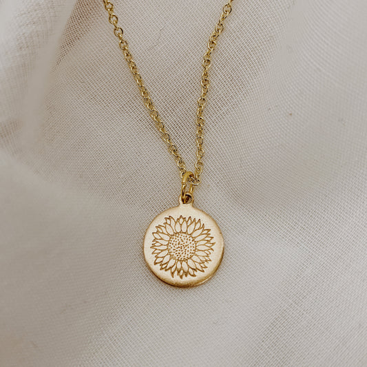 Sunflower Necklace