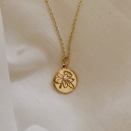 Daffodil Necklace