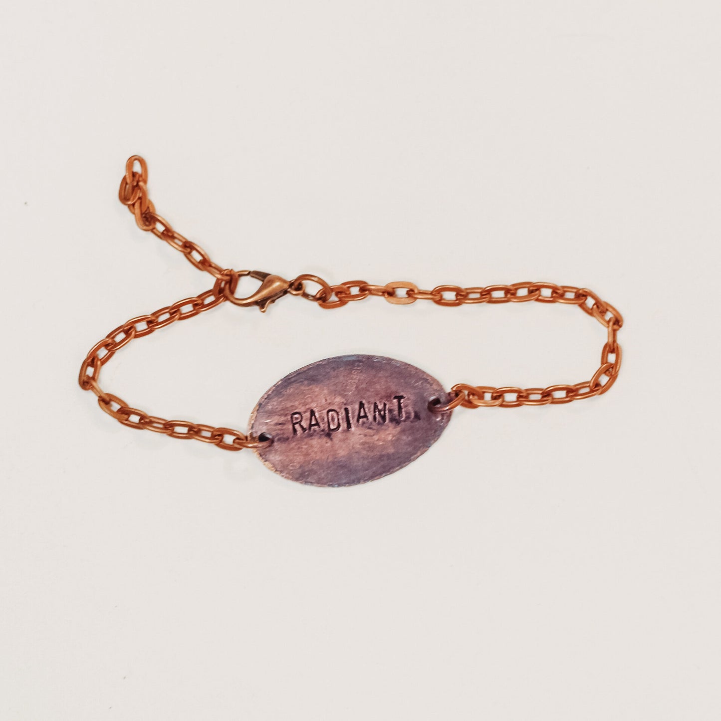 Smashed Penny Chainlink Bracelet