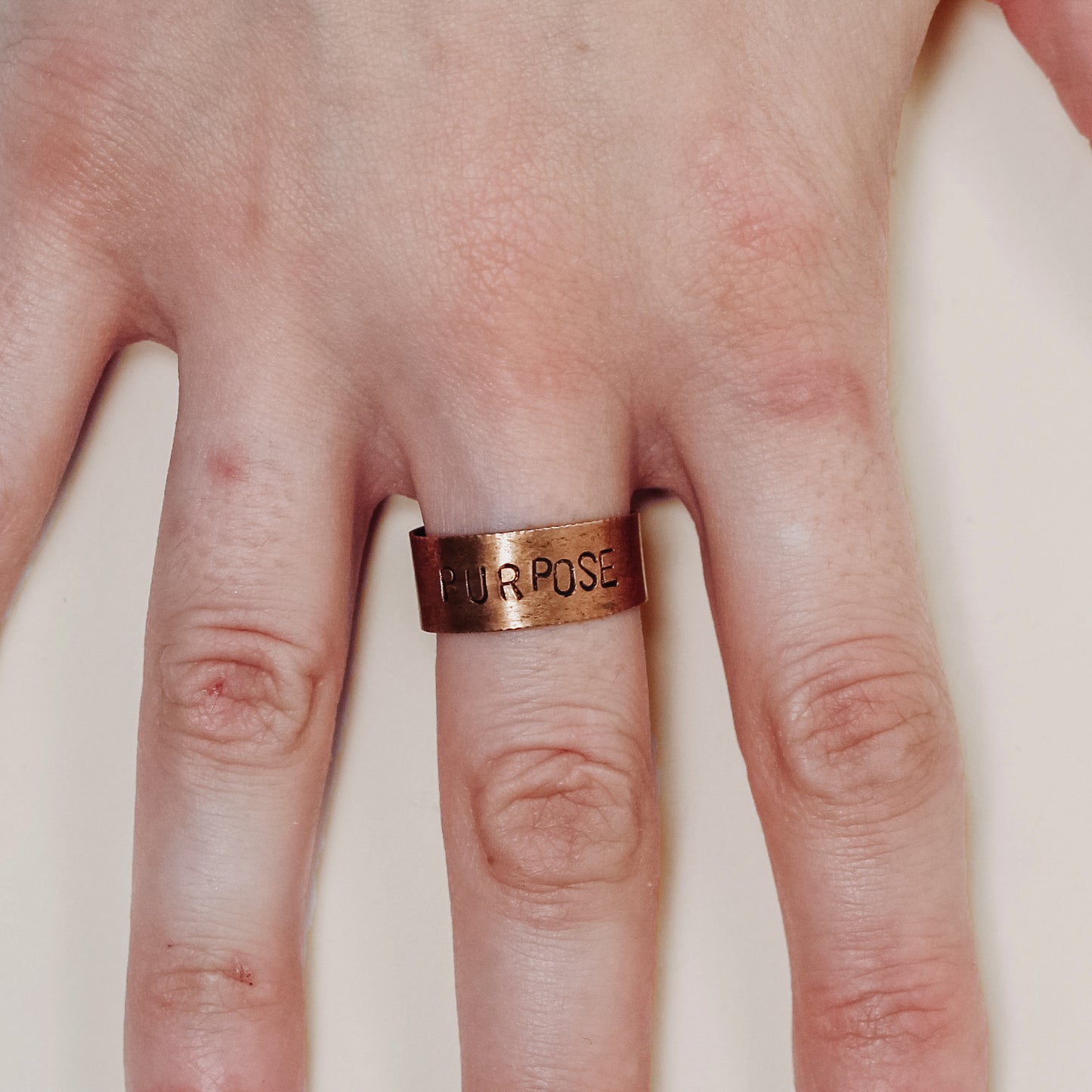 Smashed Penny Ring