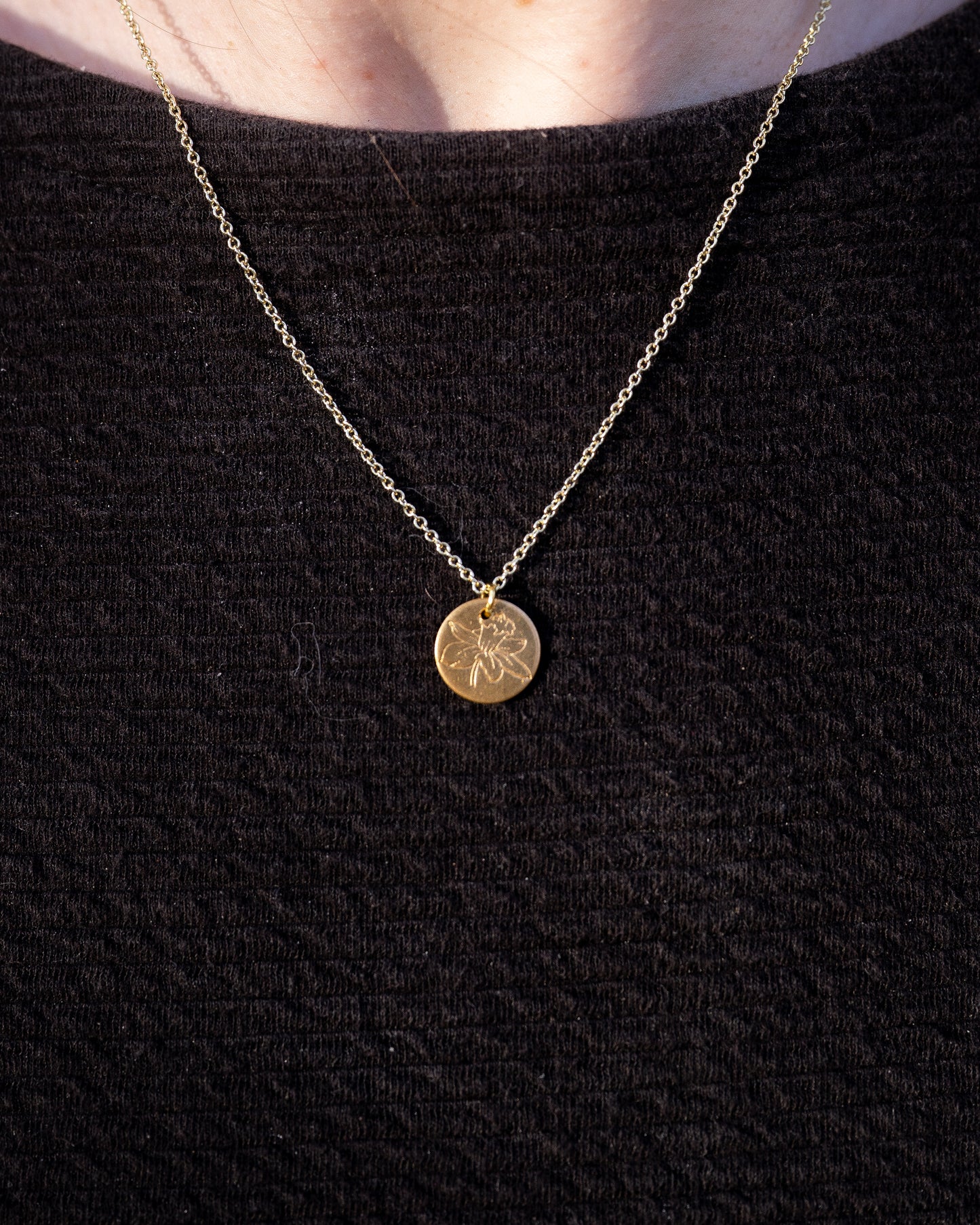Daffodil Necklace
